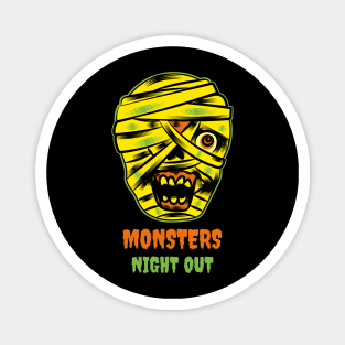 MONSTERS NIGHT OUT Magnet